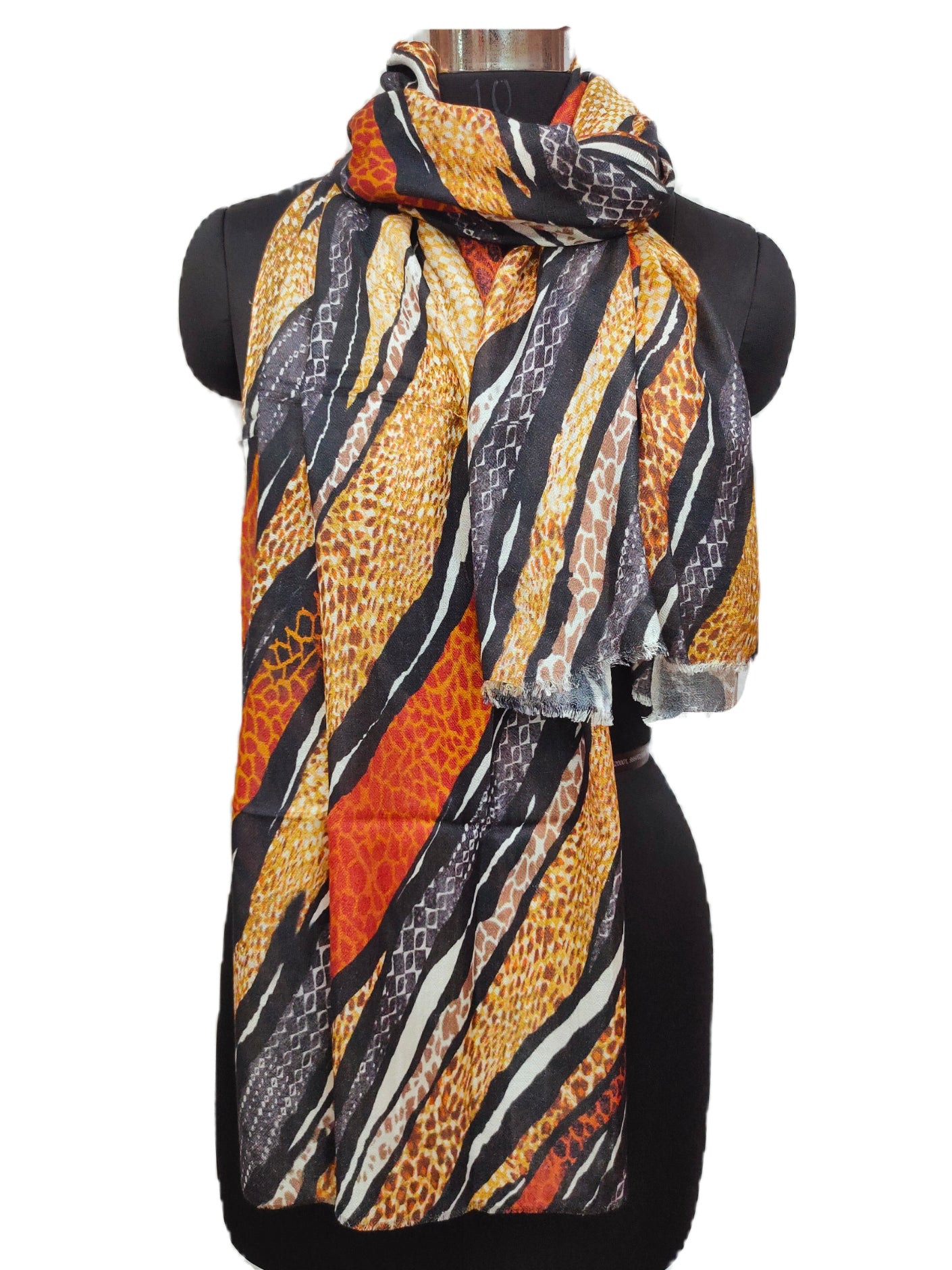 Bamboo Silk Special Print Stole.