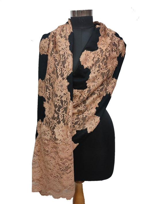 Pasham Golden Chantilly Limited Edition Stole.