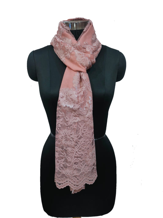 Pasham Golden Chantilly lace limited Edition Stole.
