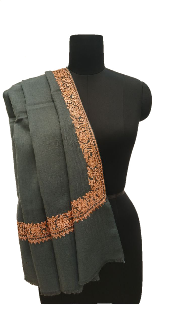 Cashmere Wool Tilla Shawl.