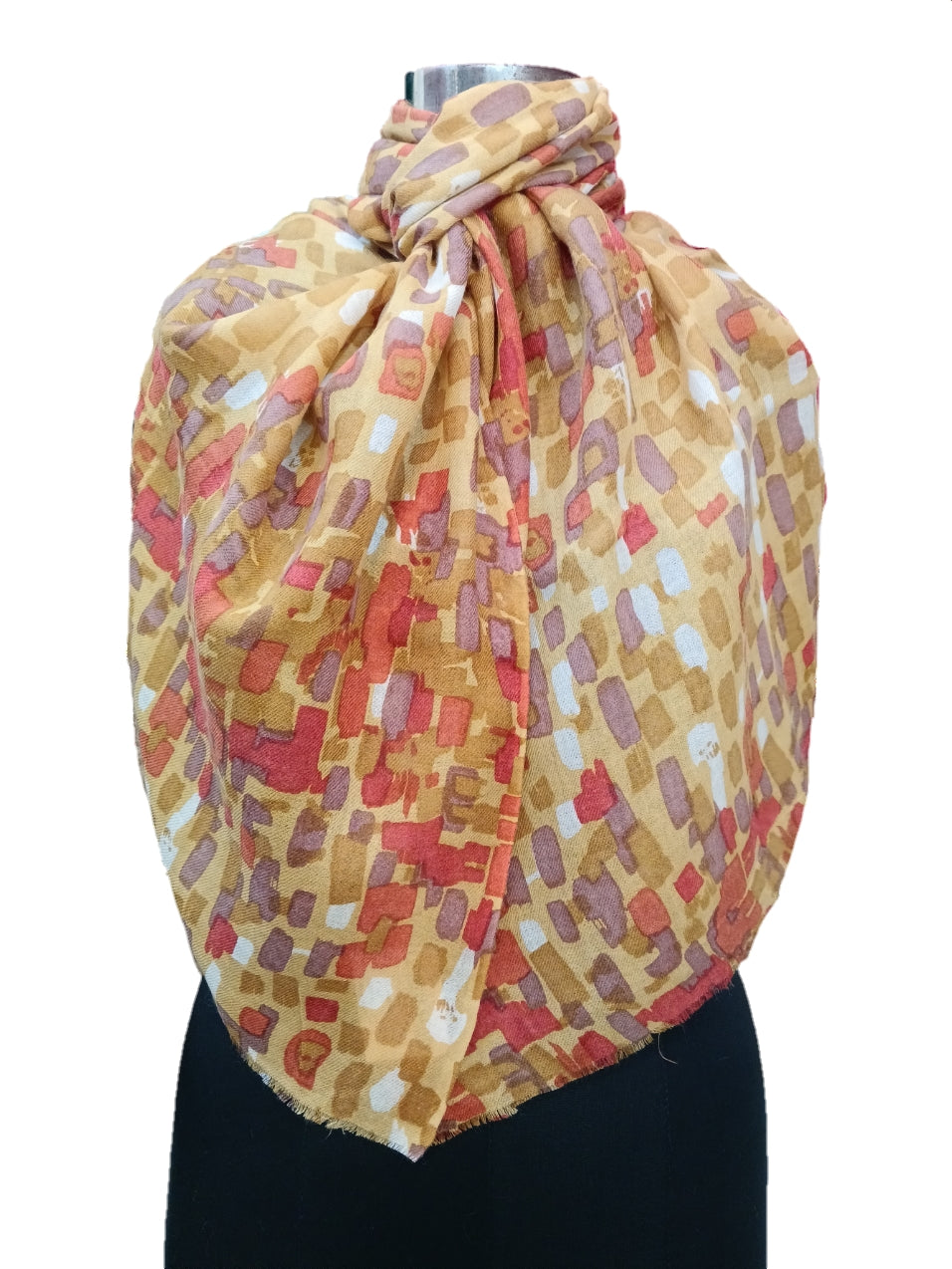 Cashmere Digital Print Stole.