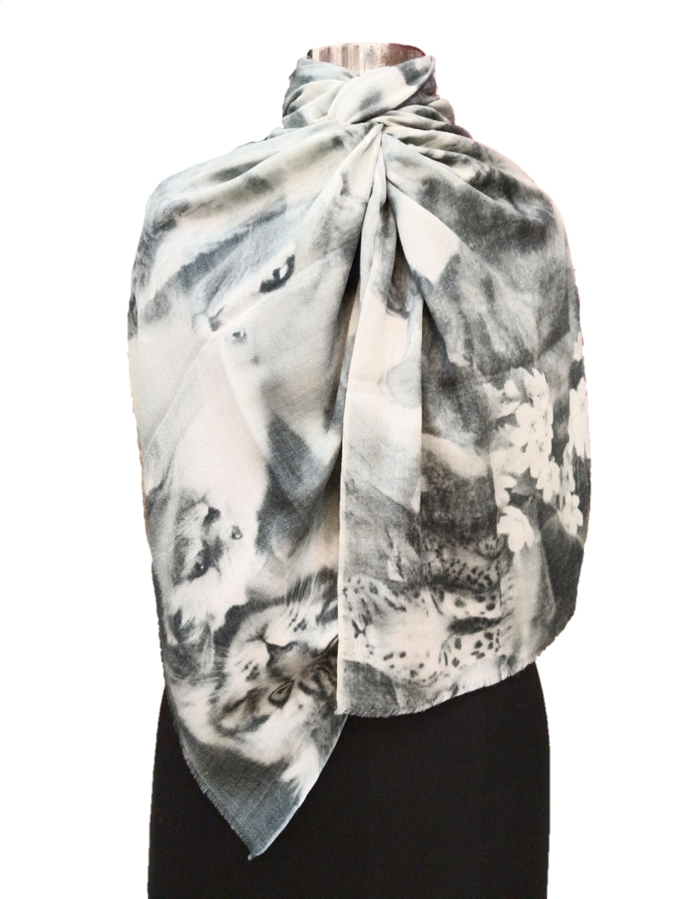 Cashmere Digital Print Stole.