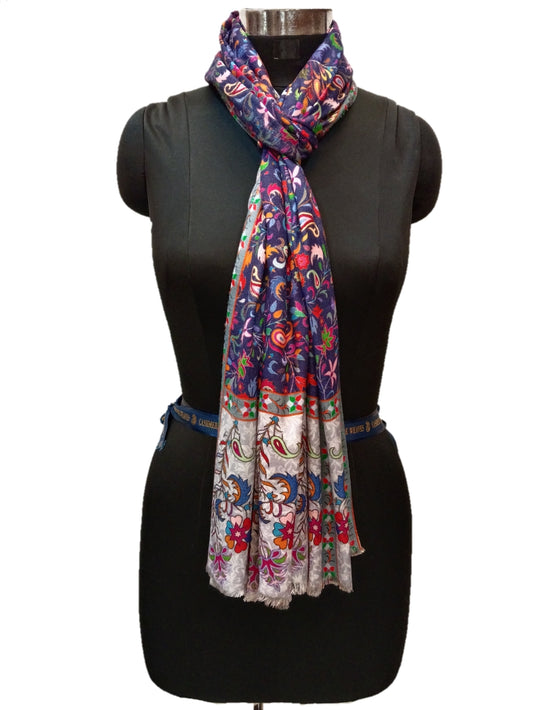 Bamboo Silk Special Print Stole.