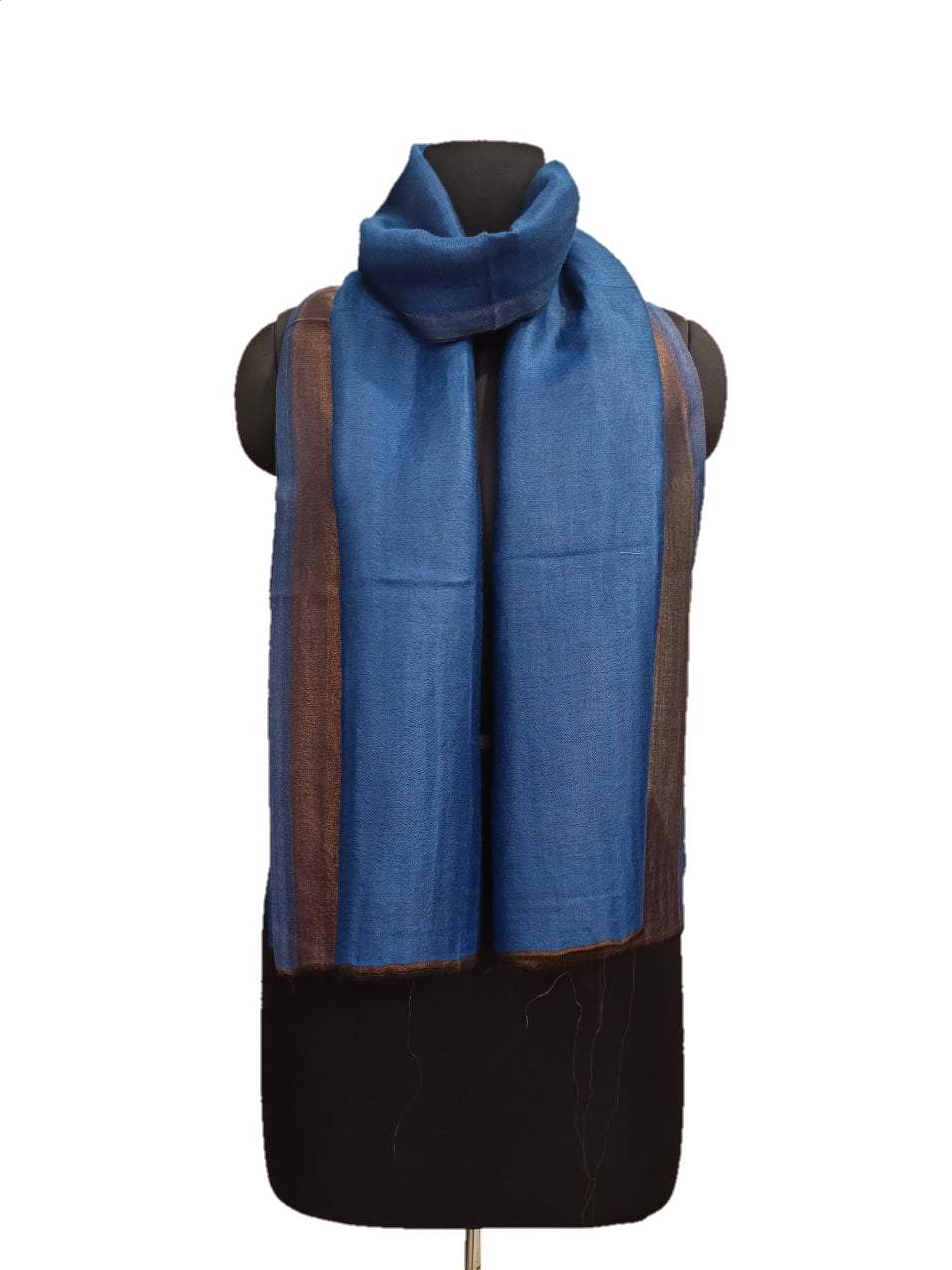 Cashmere Zari Plain Reversible Stole.