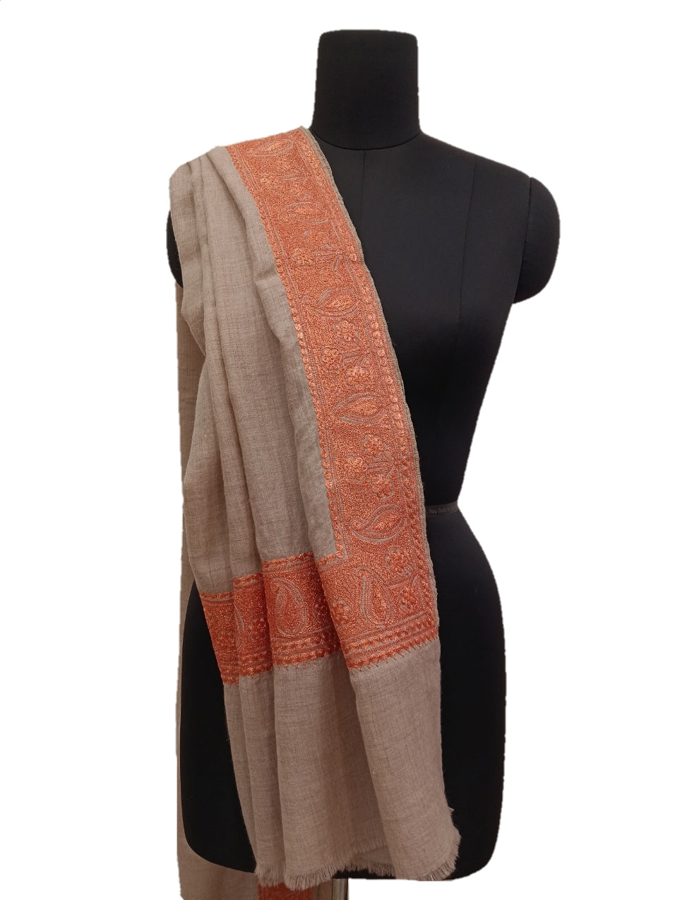 Pure Pashmina Tilla Embroidery Shawls.
