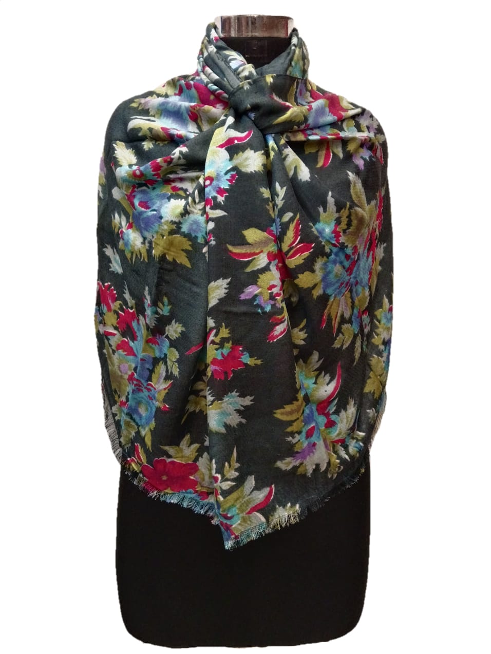 Bamboo Silk Special Print Stole.