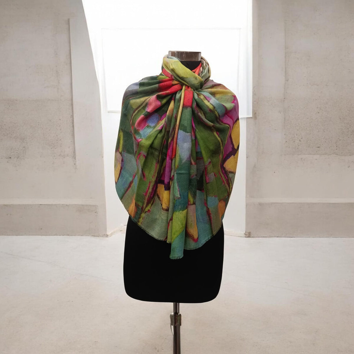 Cashmere Digital Print Stole.