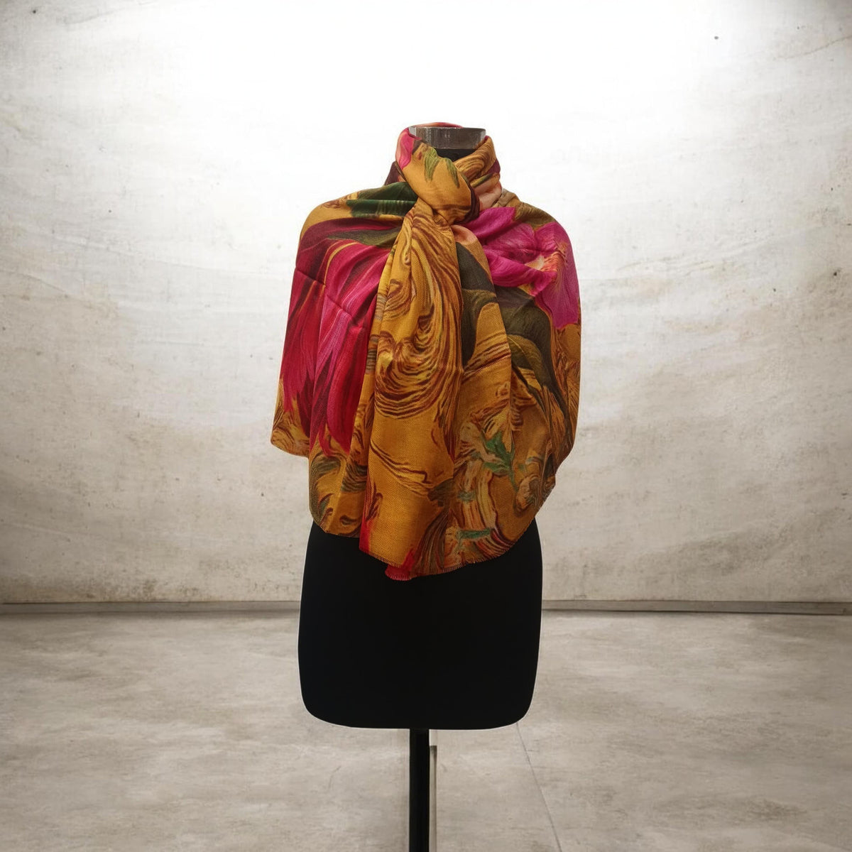 Cashmere Digital Print Stole.