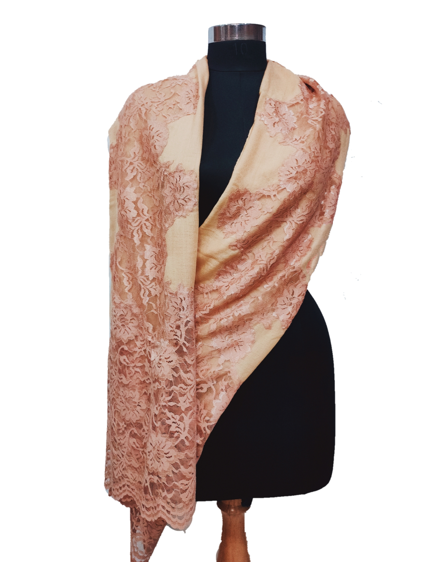 Pasham Golden Chantilly Limited Edition Stole