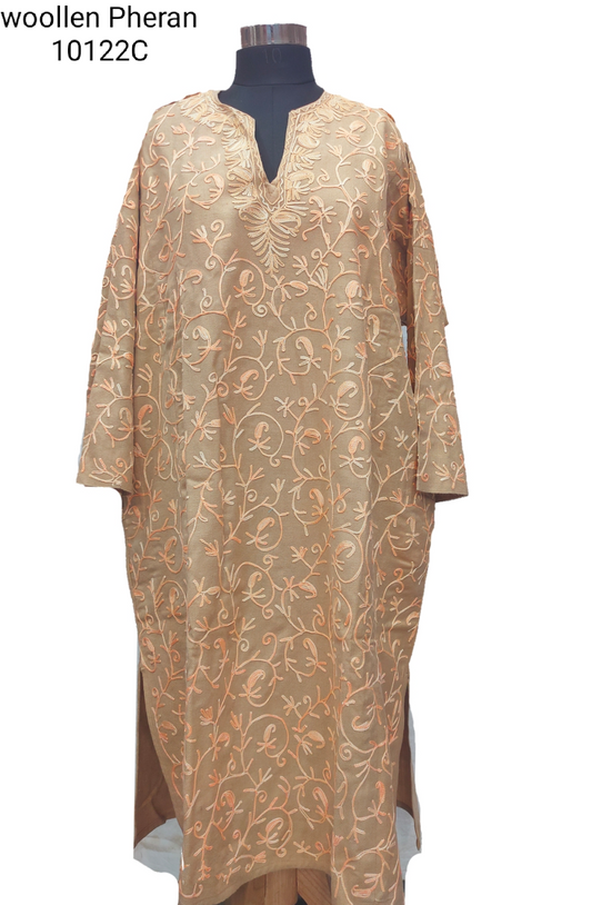 Regular Kashmiri Pheran Embroidered.