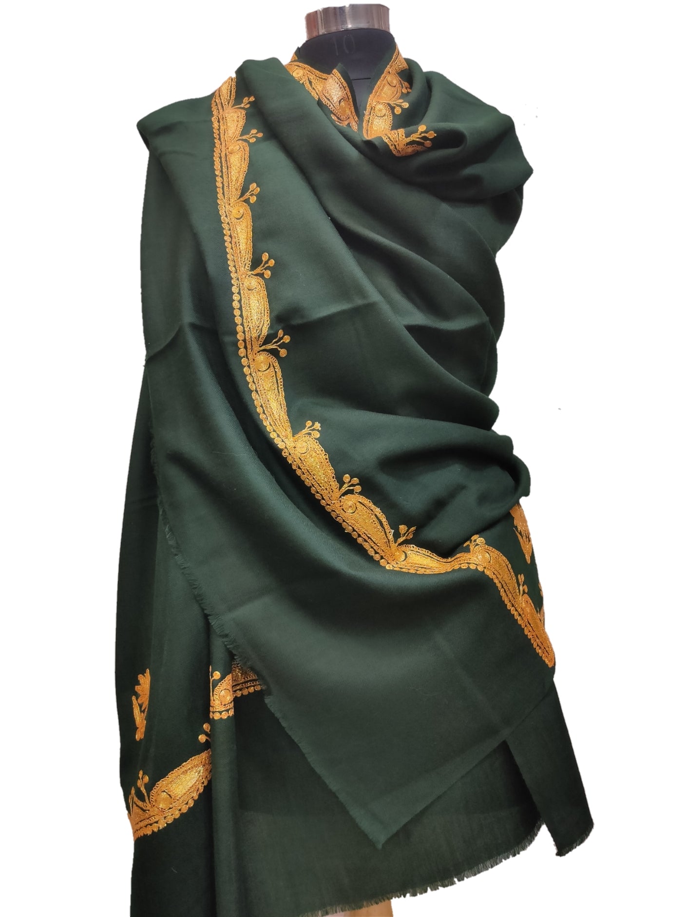 Semi Pashmina Tilla Zari Shawls.