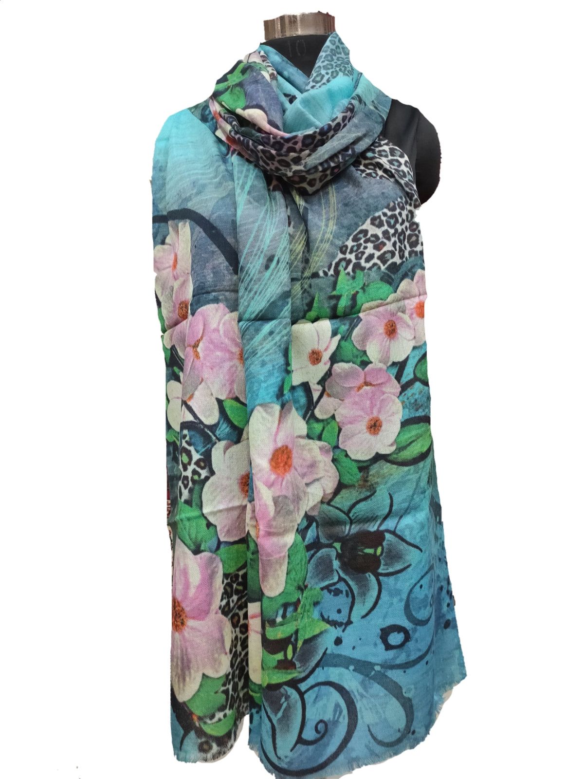 Cashmere Digital Print Stole.