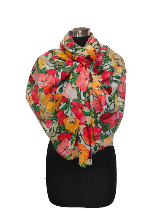 Cashmere Digital Print Stole.