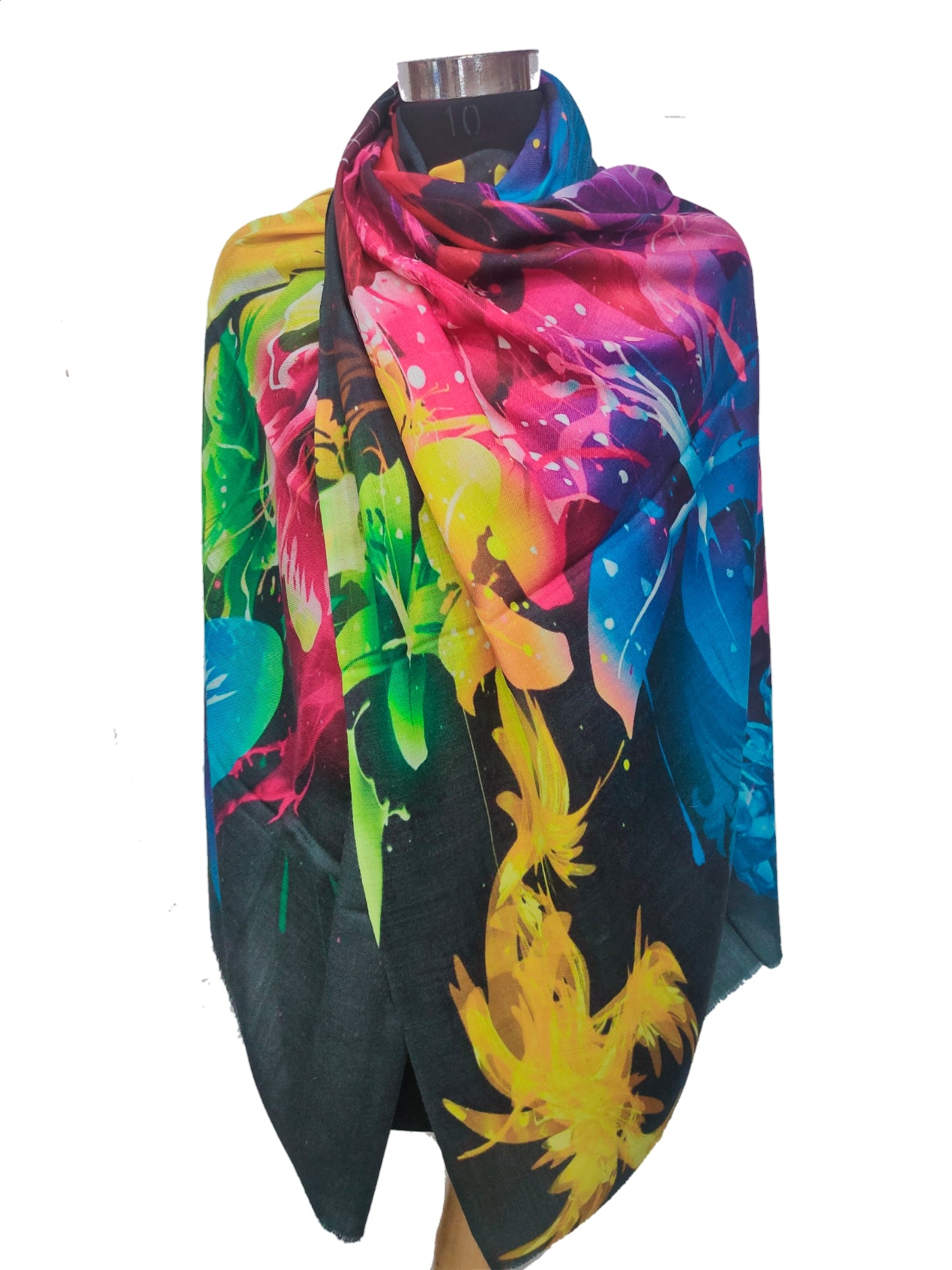 Cashmere Digital Print Stole.