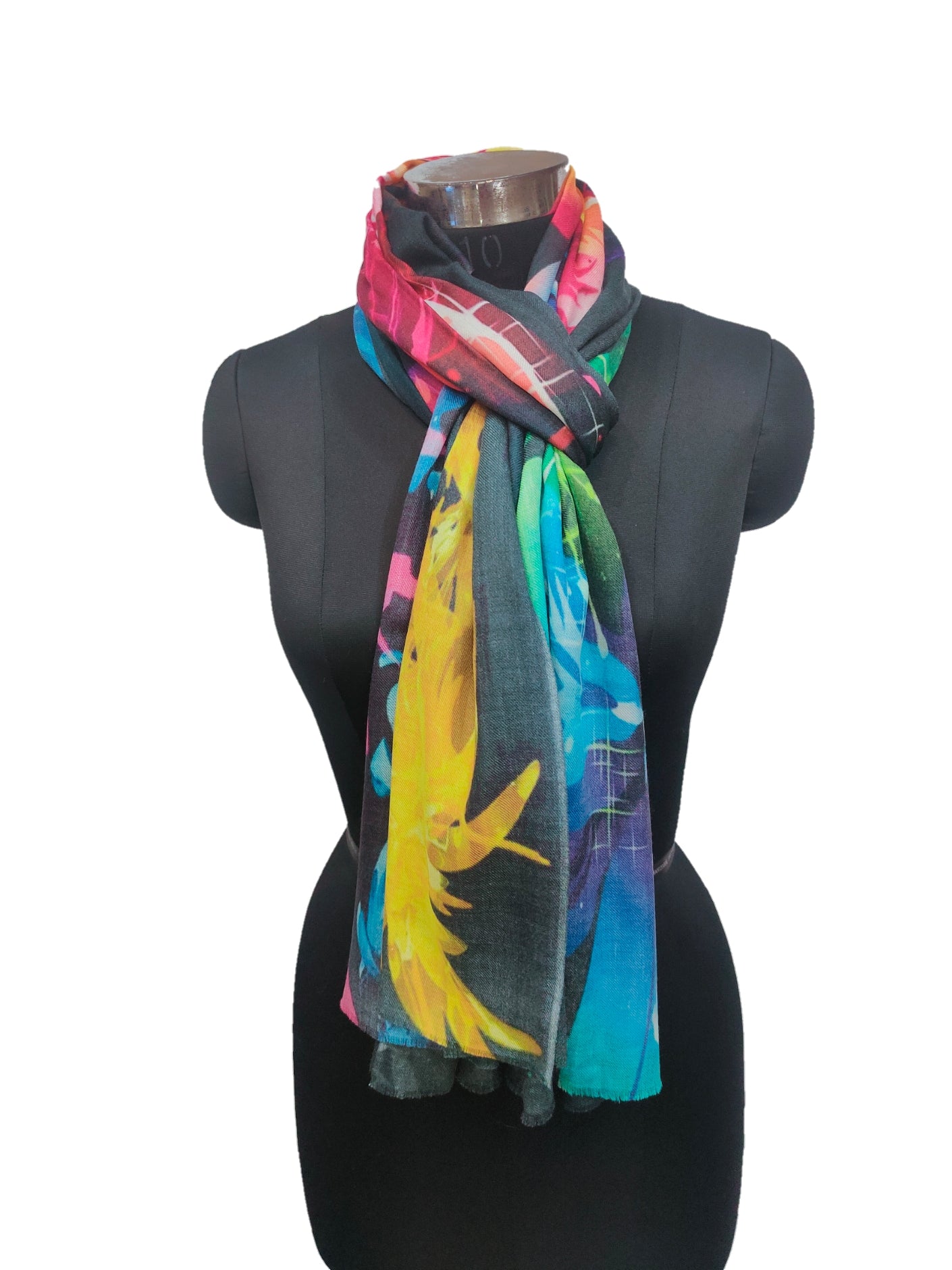 Cashmere Digital Print Stole.