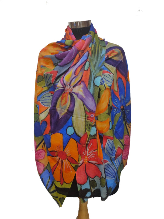 Cashmere Digital Print Stole