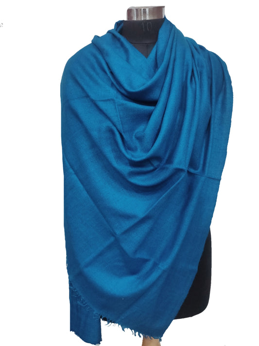 Pashmina Pure Handmade Shawl Plain.