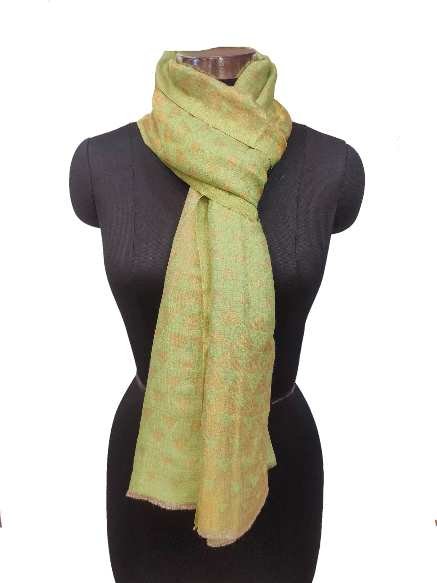 Cashmere Zari Jacquard Stole.