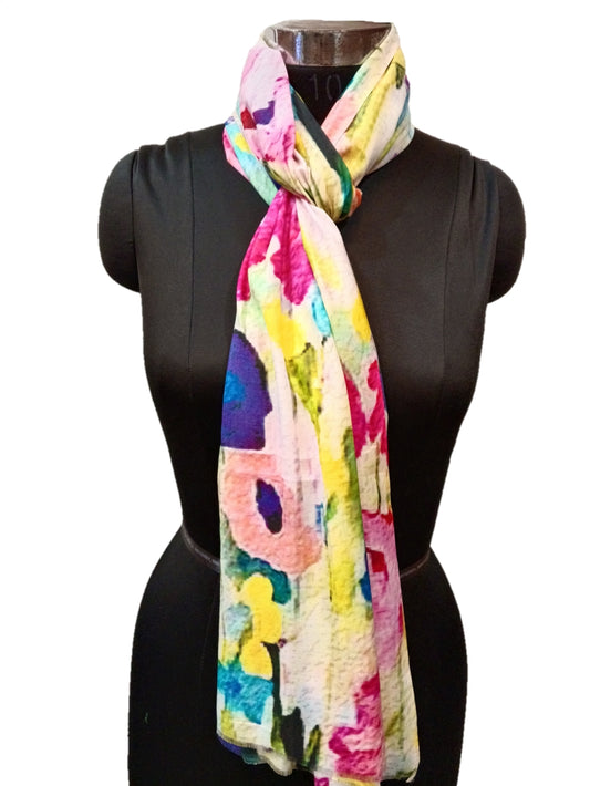 Bamboo Silk Special Print Stole.