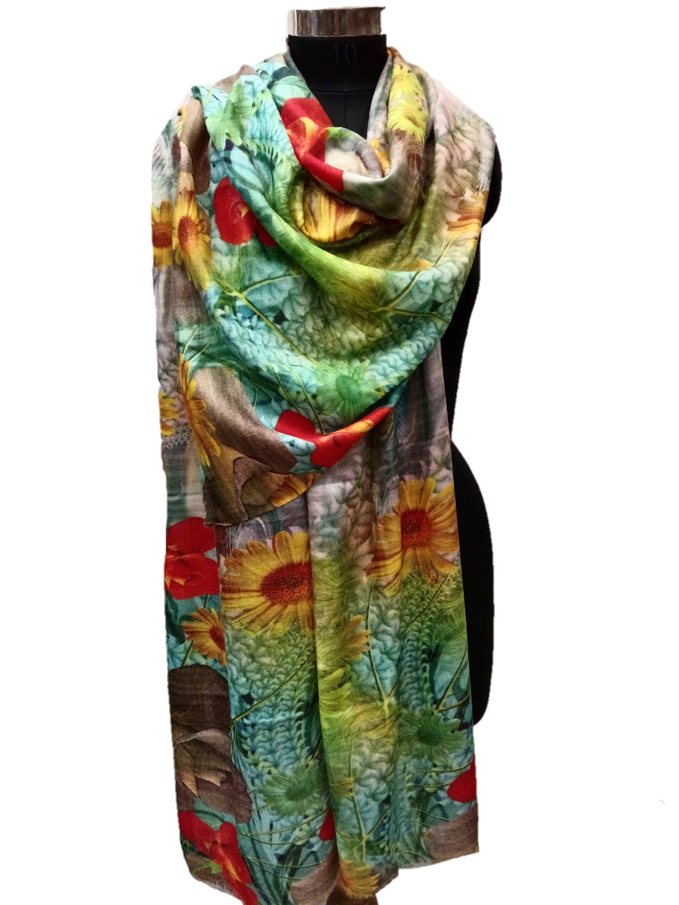 Cashmere Digital Print Stole.