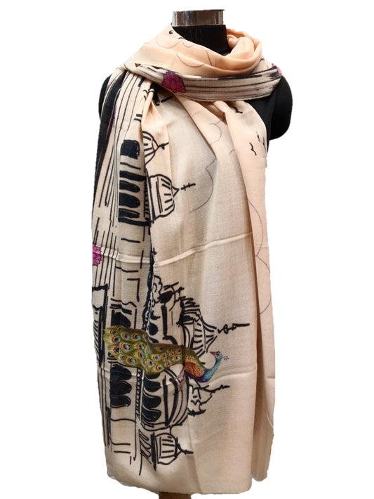 Cashmere Digital Print Stole.