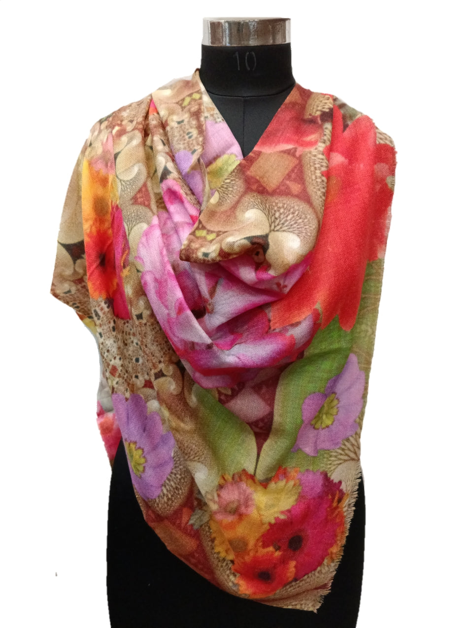 Cashmere Digital Print Stole.