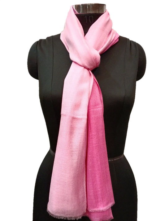 Pure wool and Bamboo silk Stole.