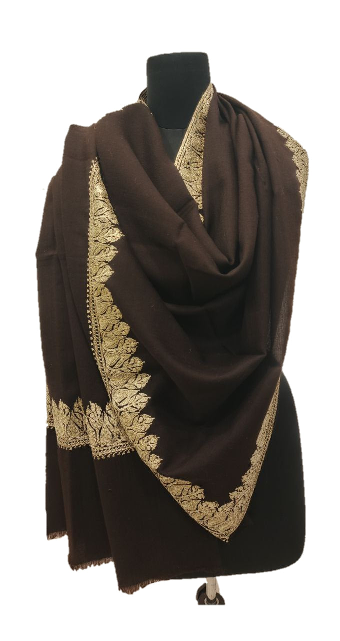 Cashmere Wool  Hand Tilla Shawl .