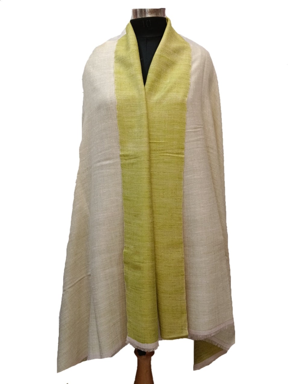Pure Pashmina Handmade Reversible Shawl.