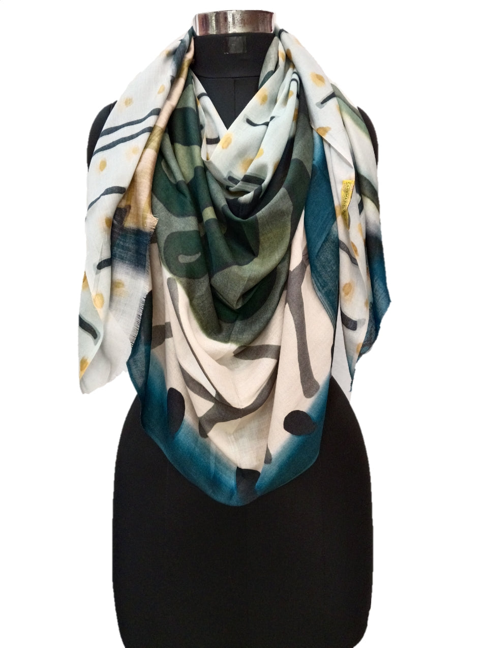 Bamboo silk Special Print Stole.