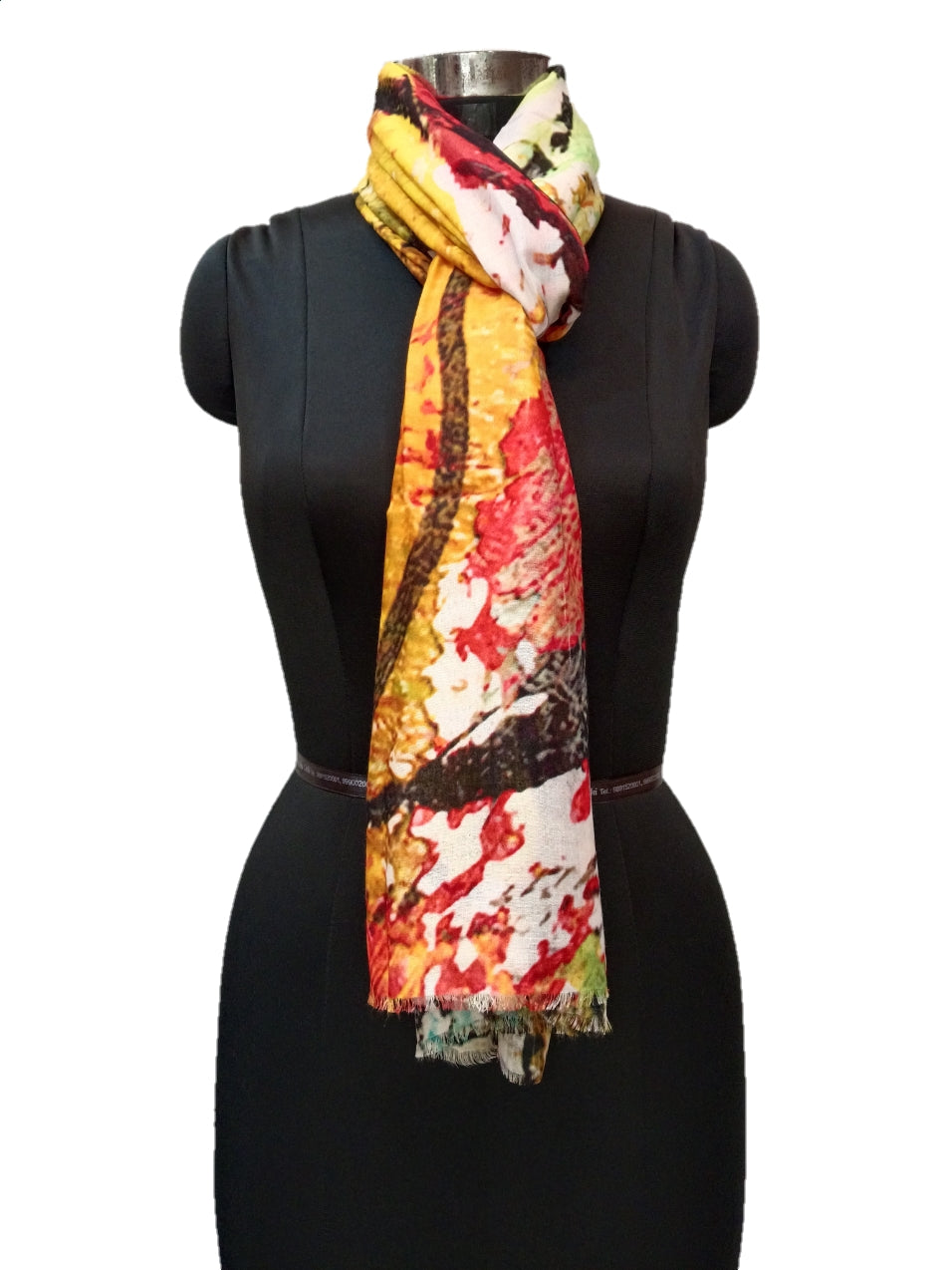 Bamboo Silk Special Print Stole.