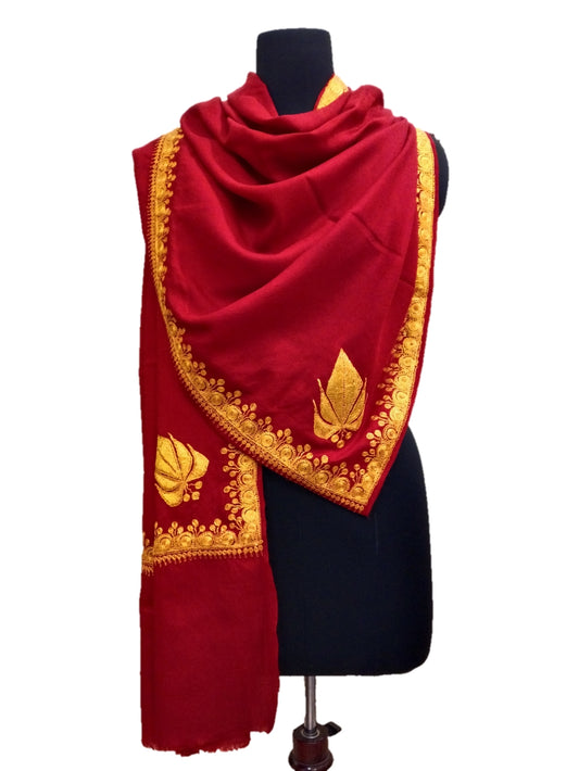 Semi Pashmina Tilla Zari Shawls.
