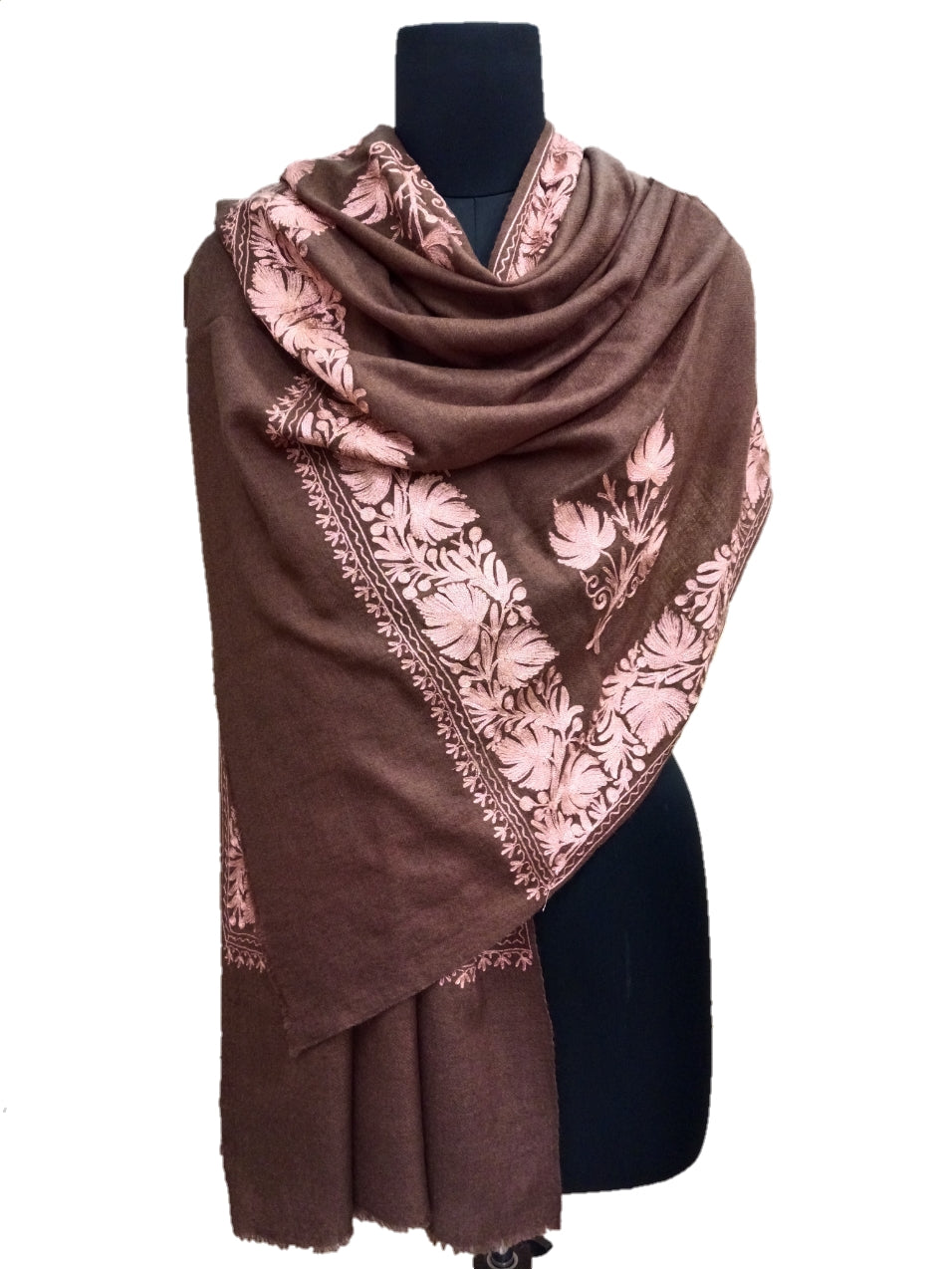 Semi Pashmina Tilla Zari Shawls.