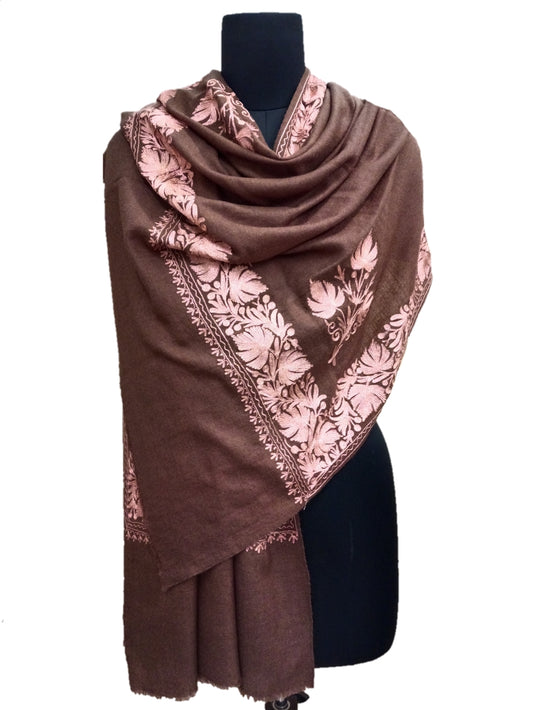 Semi Pashmina Tilla Zari Shawls.