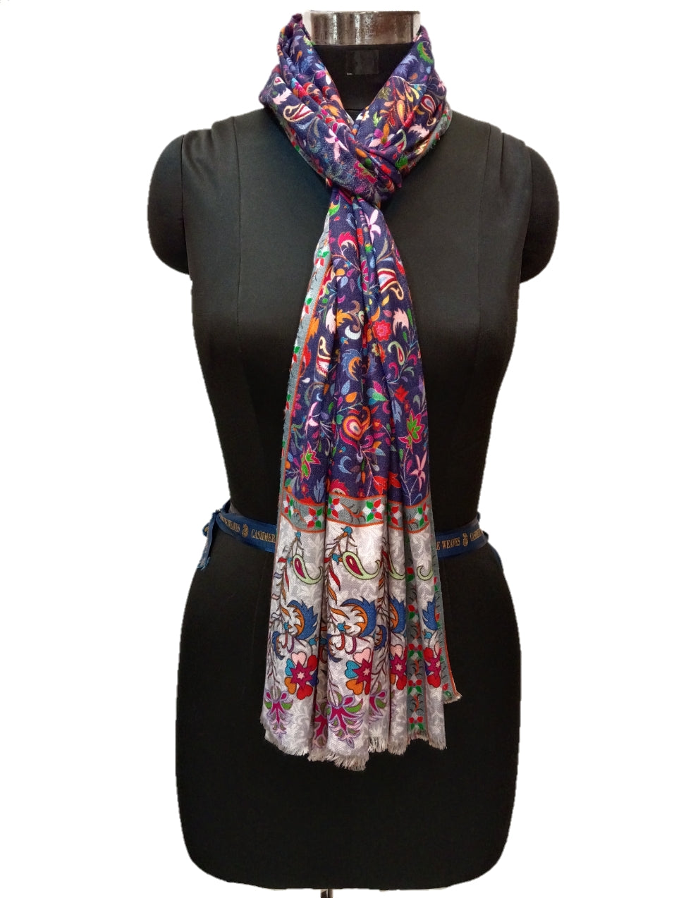 Bamboo Silk Special Print Stole.