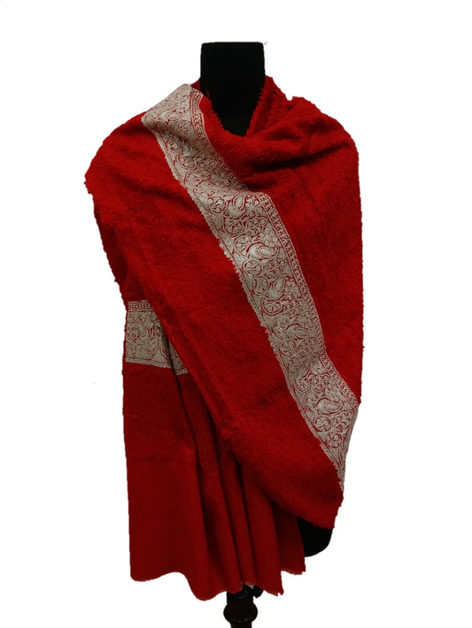 Pure Pashmina Tilla Embroidery Shawls.