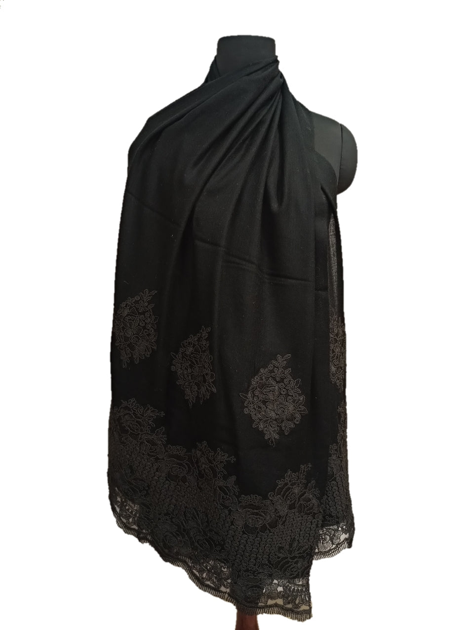 Premium Lace Limited Edition Cashmere Stole.