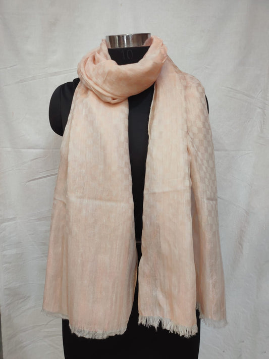 Pure Pashmina Handmade Zari Reversible Stole.
