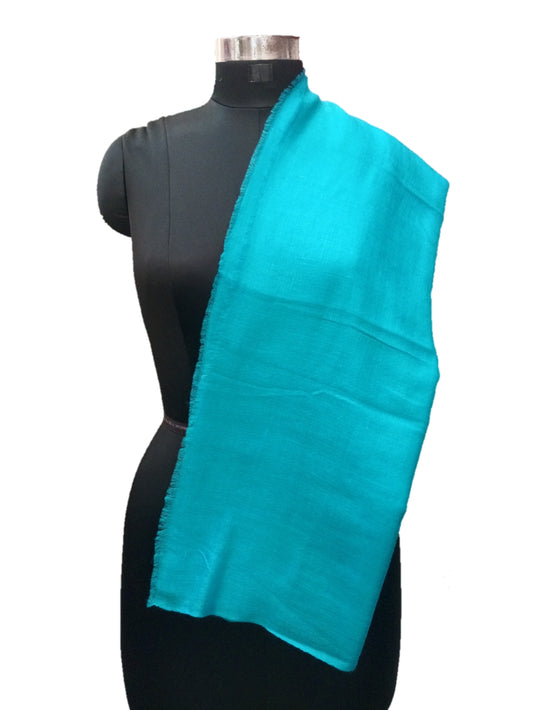 Pashmina Pure Handmade Plain Shawl.