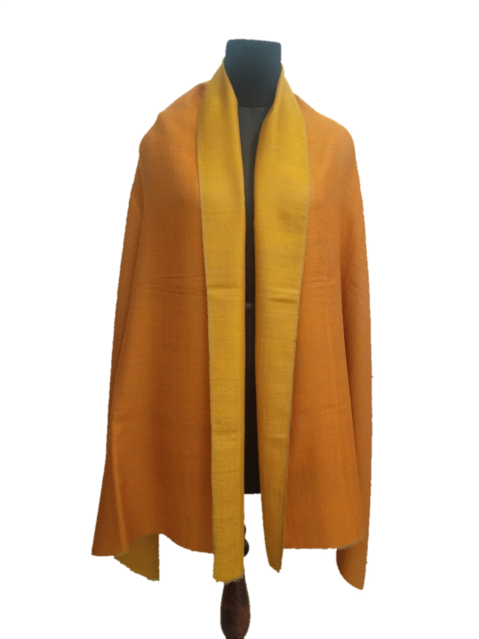 Pure Pashmina Handmade Zari Reversible Stole.