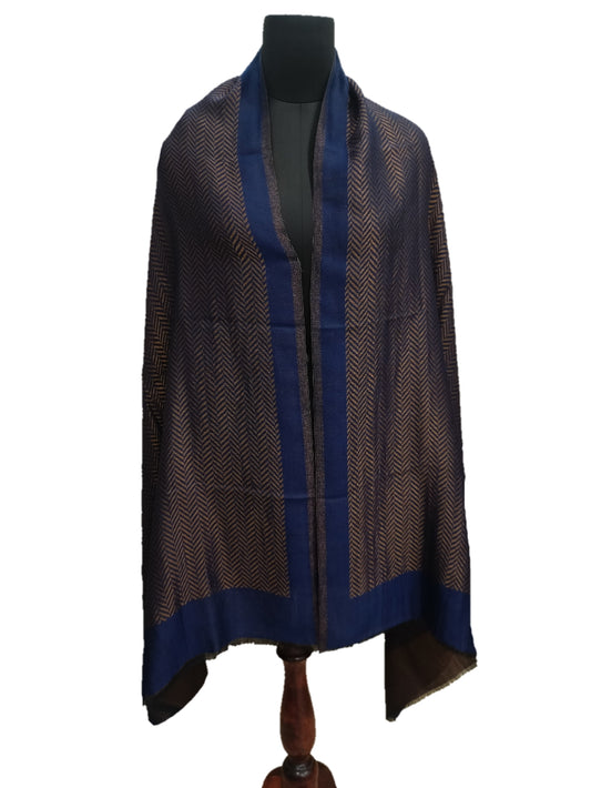 Cashmere Zari Triangle Stole.