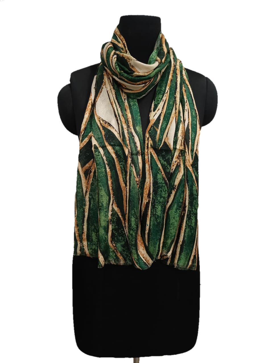 Bamboo Silk Special Print Stole.