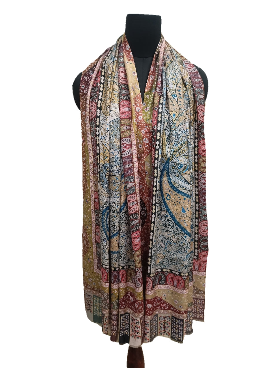 Bamboo Silk Special Print Stole.