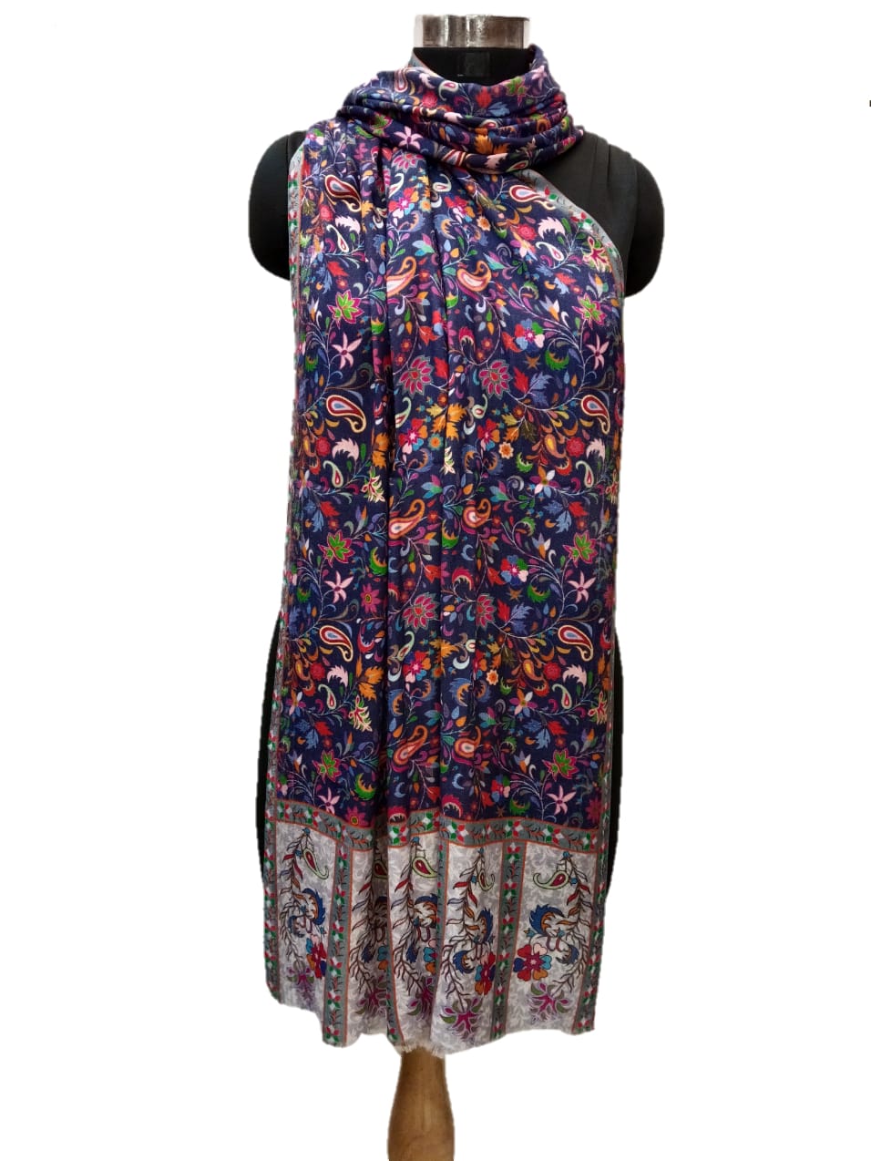 Bamboo Silk Special Print Stole.