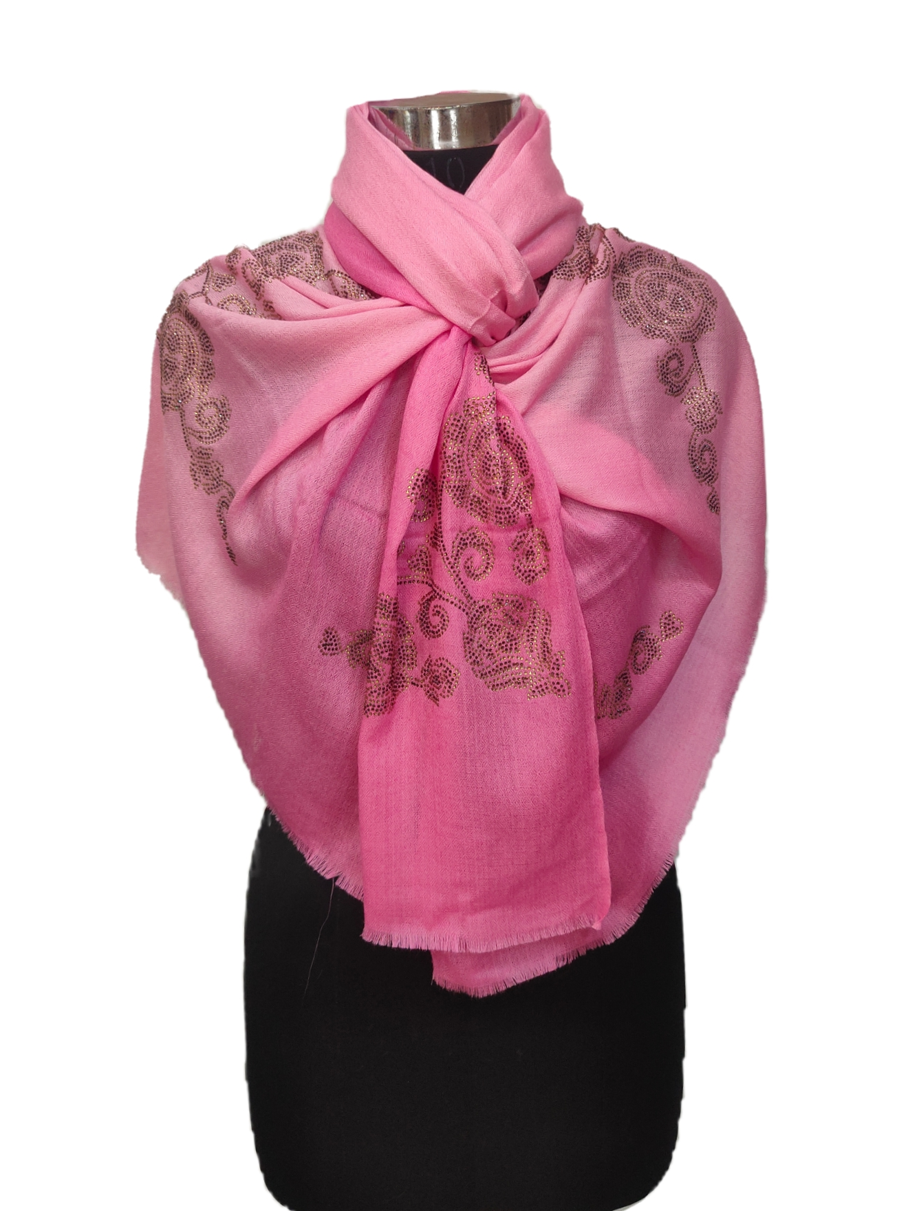 Cashmere Swarovski Special  Stole.