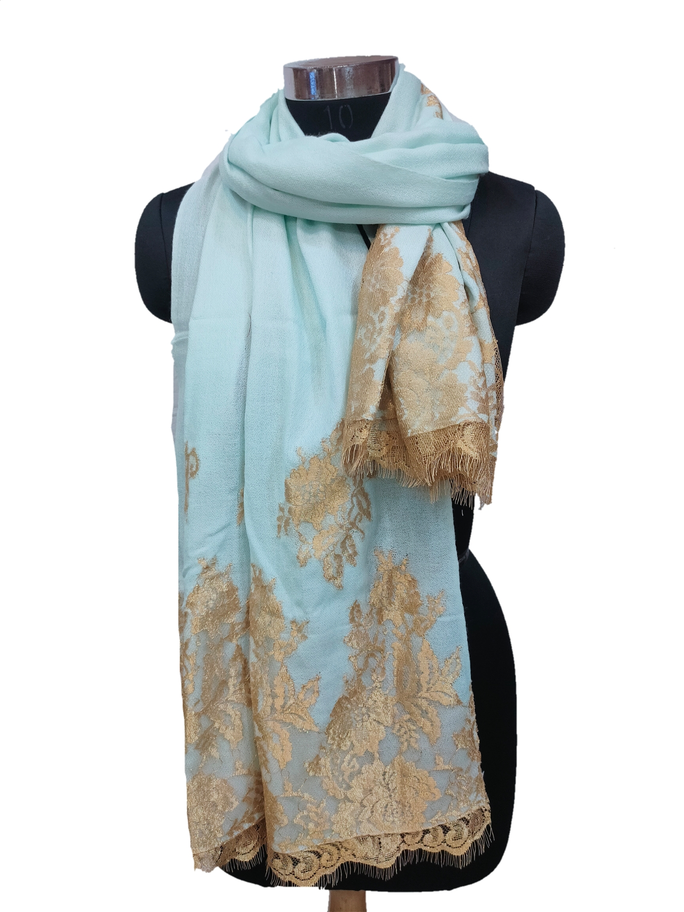 Cashmere/Pashmina limited Edition Chantilly Lace Stole.