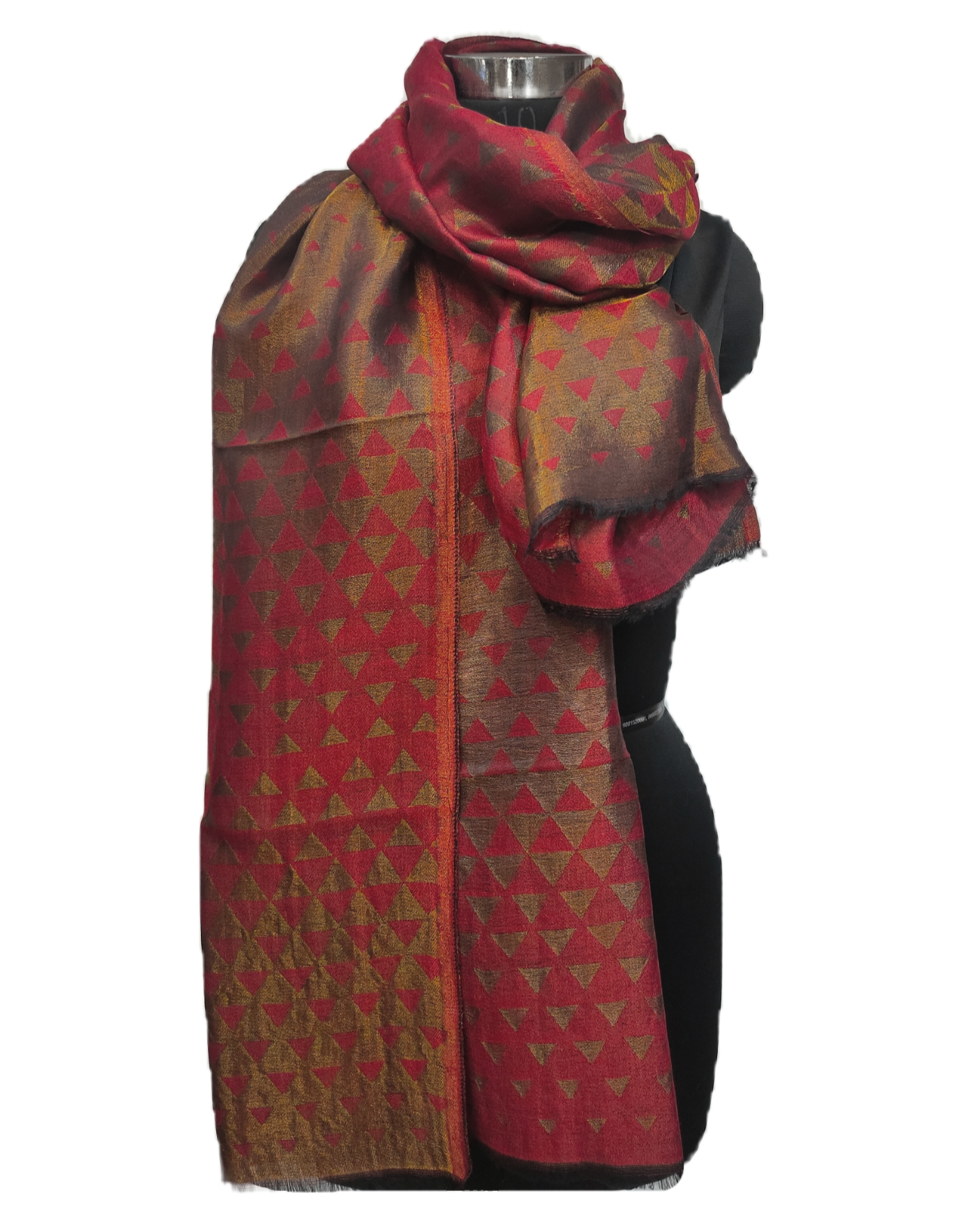 Cashmere Zari Jacquard Stole.