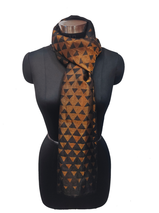 Cashmere Zari Jacquard Stole.