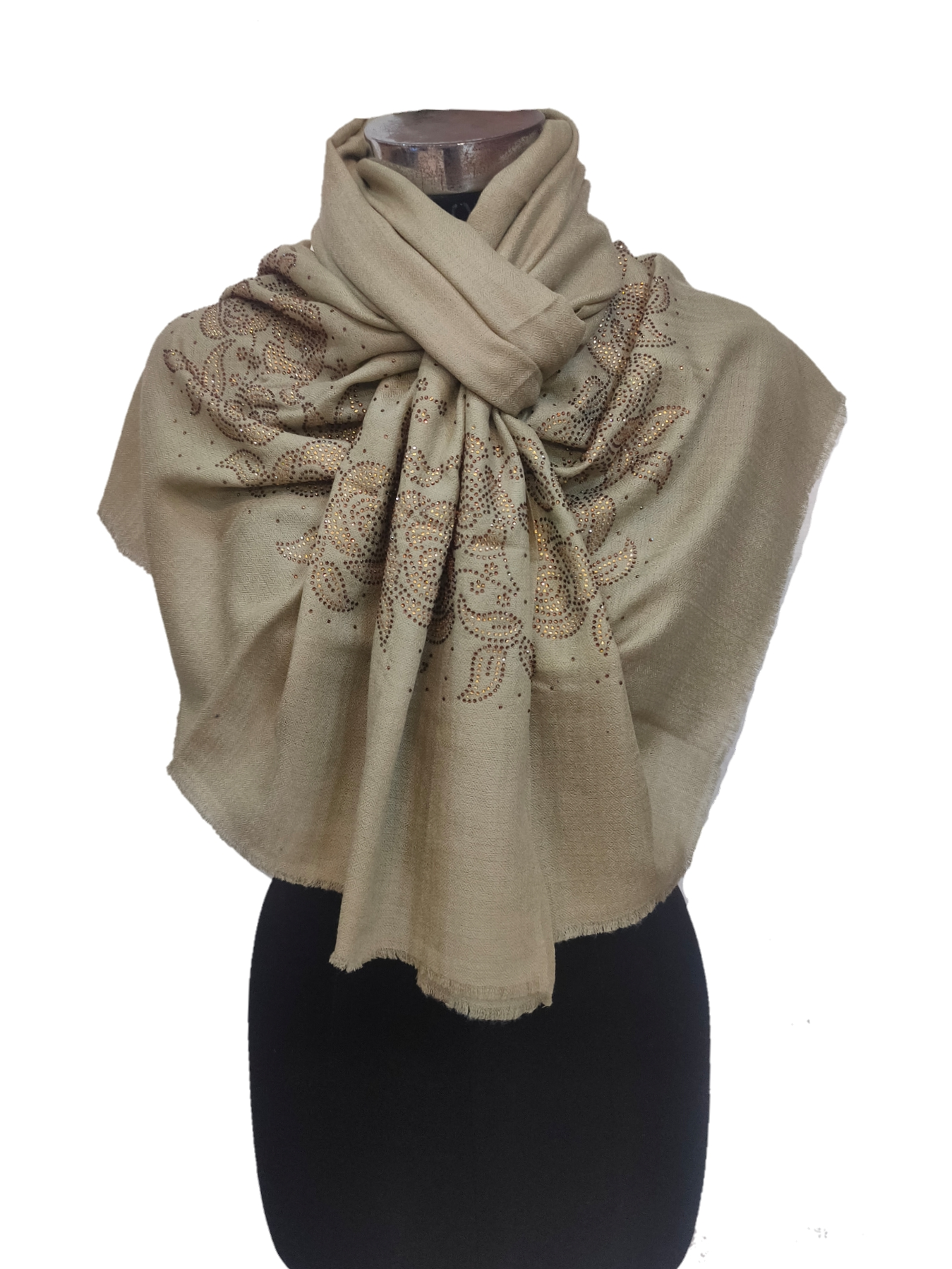 Cashmere Swarovski Special Stole.