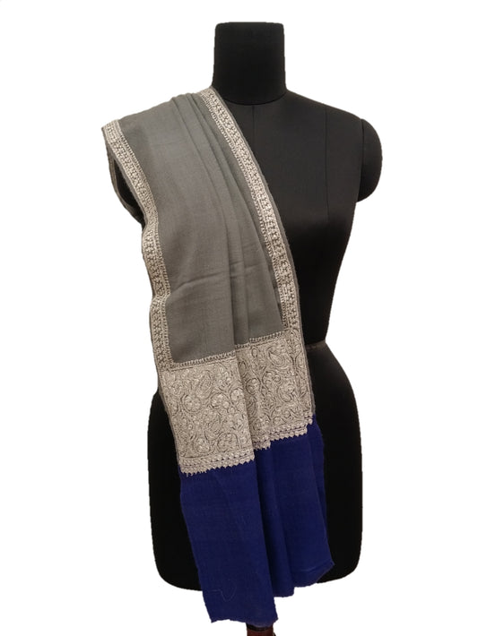 Pure Pashmina Tilla Embroidery  Shawls.